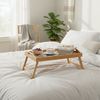 Relaxdays Klappbares Betttablett aus Bambus Bild 2