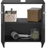 INOSIGN Waschbeckenunterschrank Malmö, Breite 60 cm, 2 Tür, 2 Fächer, mit Siphonausschnitt, MDF-Front in verschiedenen Farben erhältlich, Badmöbel, Badschrank, Kommode, Bad Bild 4