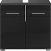 INOSIGN Waschbeckenunterschrank Malmö, Breite 60 cm, 2 Tür, 2 Fächer, mit Siphonausschnitt, MDF-Front in verschiedenen Farben erhältlich, Badmöbel, Badschrank, Kommode, Bad Bild 3