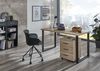 Home Desk Schreibtisch braun Holzwerkstoff 70cm x 120cm x 75cm Bild 2