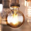 LED Lampe, E27 Fassung, Retrostil, 7 Watt, H 14cm Bild 2