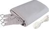 Windhager Sonnensegel Cannes 5x5x5m cream Sonnenschutz UV-Schutz 50+ Sonnendach Bild 2