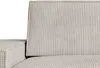Vente-unique - AMELIA Sofa SamtStoff Beige - B 95 cm x H 85 cm x L 210 cm Bild 4