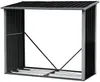 Vente-unique - DERWOOD Gartenhaus Metall Grau - B 67 cm x H 135 cm x L 170 cm Bild 3