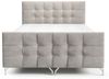 Boxspringbett Schlafzimmerbett PERLA PREMIUM 120x220cm Stoff Coral Blau Bild 4