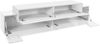 Dmora TV-Schrank Arold, niedriges Wohnzimmer-Sideboard, Fernsehständer-Basis, 100 % Made in Italy, 200 x 45 x 52 cm, glänzendes Weiß, Bild 5