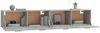 vidaXL Wandschränke 2 Stk. Betongrau 100x36,5x35 cm Holzwerkstoff 3115663 Bild 4