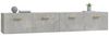 vidaXL Wandschränke 2 Stk. Betongrau 100x36,5x35 cm Holzwerkstoff 3115663 Bild 5