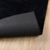 vidaXL Teppich OVIEDO Kurzflor Schwarz 240x240 cm 375562 Bild 5