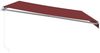 vidaXL Markise Manuell mit LED Weinrot 500x350 cm 3214991 Bild 5