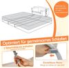 COSTWAY Beistellbett, Stubenwagen, 7 Fach höhenverstellbar, Babybett Bild 2