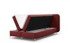 Boxspringbett Schlafzimmerbett ALIZE 140x200cm Stoff Fresh Rot Bild 3