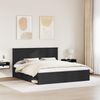 vidaXL Bettrahmen Schwarz 180 x 200 cm Massives Kiefernholz 3409319 Bild 3