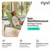 NYVI Strandtuch Frottee Schonbezug für Gartenliege NYVISpa 75x200 cm, Frottee, Hygiene Liegestuhlauflage für Sonnenliegen Bild 2