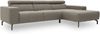 DOMO Collection Cunelli, Ecksofa mit Kopfstützfunktion, Webstoff silber, 292 x 175 cm Bild 2