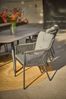 2er Set Cairo Gartenstuhl grau Bild 2