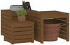 vidaXL 3-tlg. Gartenbox-Set Honigbraun Massivholz Kiefer 823958 Bild 4