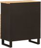 vidaXL Seitenschrank mit Tür Braun 60 x 33 x 75 cm Massivholz Mango 4018321 Bild 5
