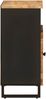 vidaXL Seitenschrank mit Tür Braun 60 x 33 x 75 cm Massivholz Mango 4018321 Bild 4