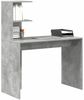 vidaXL Schreibtisch Beton Grau 102 x 50 x 124 cm Holzwerkstoff 869357 Bild 3