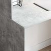 vidaXL Schreibtisch Beton Grau 102 x 50 x 124 cm Holzwerkstoff 869357 Bild 4