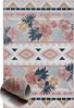 Wohnando Teppich MY-RUG Outdoor-Teppich "Aurora II" 230X160 cm, rosa, rechteckig, Höhe: 8 mm, mit floralem Hoch-Tief-Design, für drinnen und draußen Bild 2