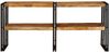 vidaXL Konsolentisch mit Regal Braun 160 x 33 x 75 cm Massivholz Mango 4104739 Bild 3