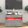 vidaXL TV-Schrank mit LED-Leuchten Grau Sonoma 60x35x40 cm 815680 Bild 5