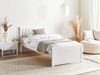 Bett mit Lattenrost OLENDON 90x200 cm Holz Weiß Bild 3