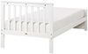 Bett mit Lattenrost OLENDON 90x200 cm Holz Weiß Bild 5