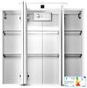 Spiegelschrank 70cm graphitgrau PADUA-03 LED-Aufbauleuchte, B x H x T: 70 x 66 x 20cm Bild 2