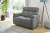 Sofa 2-Sitz Alana / Alabama 2, Stoff, Grau, 137 x 102 x 87 cm Bild 2