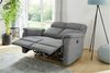 Sofa 2-Sitz Alana / Alabama 2, Stoff, Grau, 137 x 102 x 87 cm Bild 3