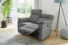 Sofa 2-Sitz Alana / Alabama 2, Stoff, Grau, 137 x 102 x 87 cm Bild 4