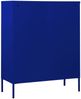 vidaXL Kommode Marineblau 80x35x101,5 cm Stahl 336199 Bild 5