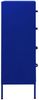 vidaXL Kommode Marineblau 80x35x101,5 cm Stahl 336199 Bild 4