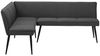OTTO home Essbank Ianna, schwarze Metallbeine, pflegeleichtem Webstoff Bezug, Breite 193 cm Bild 4