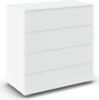rauch Joel, Kommode, 4 Schubladen, Farbe Weiß, BxHxT 80x81x42cm Bild 3