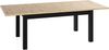 WFL GROUP Esstisch Lindberg ausziehbar verlängerbar rechteckig mit schwarzen Holzbeinen (MADE IN EU, XXL Groß– 120/140/150/160/200 cm ausziehbar auf 160/180/190/240/300 cm), platzsparender Tisch in Holzoptik für Küche, Esszimmer oder Wohnzimmer Bild 4