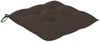vidaXL Gartenstühle mit Taupe Kissen 4 Stk. Massivholz Teak 3065640 Bild 4