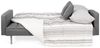 HTI-Living 2-Sitzer Modernes Schlafsofa mit Leinenbezug, Stück 1 Teile, Funktionscouch 2-Sitzer Bild 3