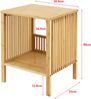 Beistelltisch Varde 50x39x33 cm 2er Set Bambus Natur [en. casa] Bild 3