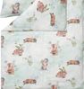 Estella Bettwäsche Hermann 4445 080 Jade Kuschelflanell 135 x 200 + 80 x 80 cm Bild 3