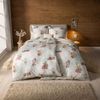 Estella Bettwäsche Hermann 4445 080 Jade Kuschelflanell 135 x 200 + 80 x 80 cm Bild 4