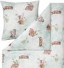 Estella Bettwäsche Hermann 4445 080 Jade Kuschelflanell 135 x 200 + 80 x 80 cm Bild 2