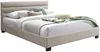 Vente-unique - FAUSTIN Bett Stoff Beige - B 205,5 cm x H 89 cm x L 145 cm Bild 2