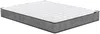 Vente-unique - KIJAL Mattress and bed base set Stoff Weiß - B 140 cm x H 19 cm31 cm x L 190 cm Bild 2