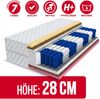 Matratze Taschenfederkern 140x200 7 Zonen Latex Kokos Visco H3 H4 DOLCE MAX 28cm Bild 3
