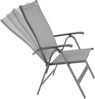 MFG 'Binz' Klappsessel mit verstellbarem Gestell, Aluminium anthrazit, 113,5 x 67 x 61 cm Bild 3