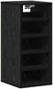 vidaXL Schuhschrank Schwarz Eichen-Optik 32 x 35 x 70 cm Holzwerkstoff 862686 Bild 4